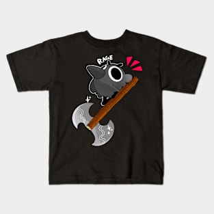 Barbarian crow, dungeons and dragons Sobre Alba Kids T-Shirt